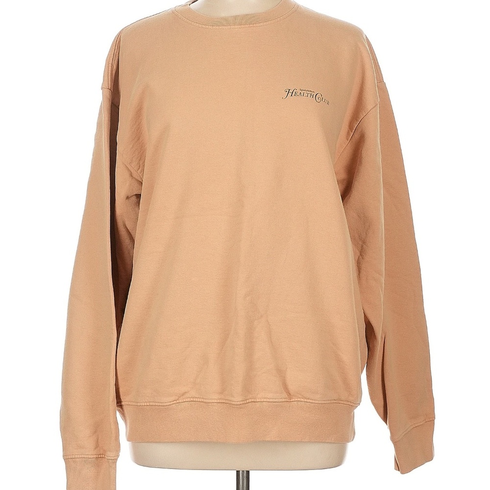 Sporty & Rich Rizzoli Tan Health Club Crewneck